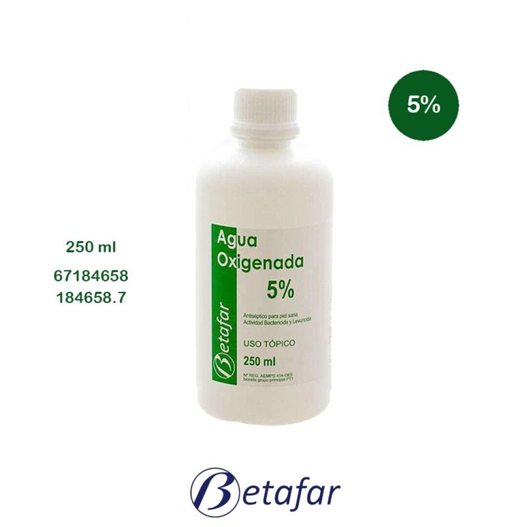 AGUA OXIGENADA 5 250 ML