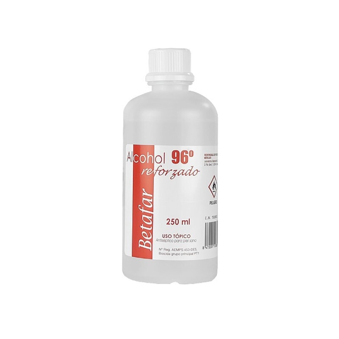 ALCOHOL 96º 250 CC. BETAFAR